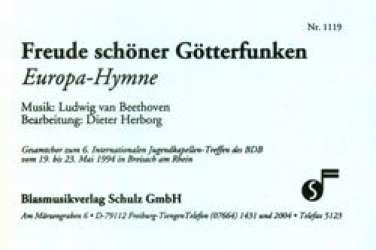 Freude schöner Götterfunken (Europa-Hymne) - Ludwig van Beethoven / Arr. Dieter Herborg
