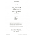 Partita für Blasorchester (Suite in 5 Sätzen) - Peter Seeger