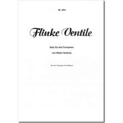 Flinke Ventile (Solo f. 3 Trompeten und BLO) - Dieter Herborg