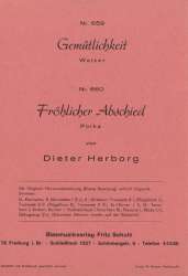 Gemütlichkeit / Fröhlicher Abschied - Manfred Hefner / Arr. Dieter Herborg