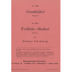 Gemütlichkeit / Fröhlicher Abschied - Manfred Hefner / Arr. Dieter Herborg
