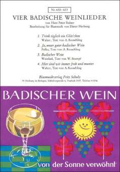 Vier badische Weinlieder