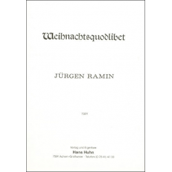Weihnachtsquodlibet - Jürgen Ramin / Arr. Jürgen Ramin