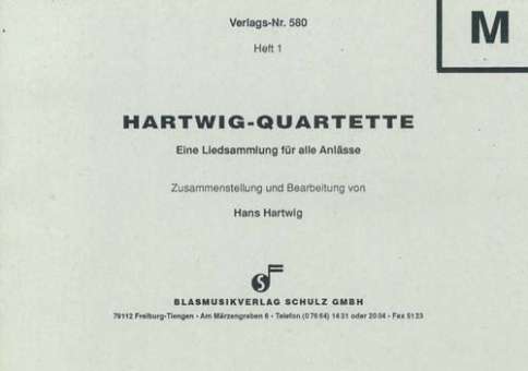 Hartwig-Quartette Heft 1 - Heft A