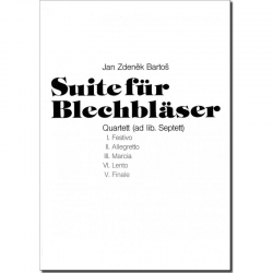 Suite für Blechbläser - Jan Zdenek Bartos