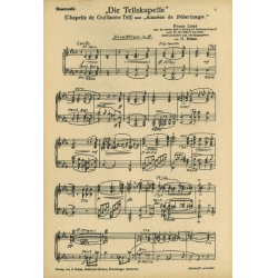 Die Tellskapelle - Franz Liszt / Arr. Herrmann Bohne