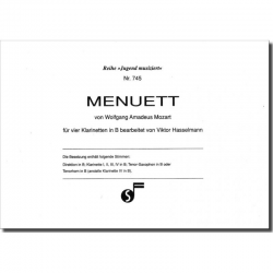 Menuett - Wolfgang Amadeus Mozart / Arr. Viktor Hasselmann
