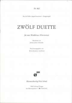 Zwölf Duette für zwei Waldhörner (Klarinetten)