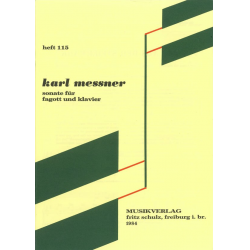 Sonate für Fagott und Klavier - Karl Messner