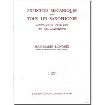 Exercices Mecaniques pour tous les Saxophones