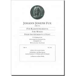 Zwei Ouvertüren - Johann Joseph Fux / Arr. Klaus Winkler