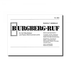 Burgberg-Ruf - Rudolf Siebold