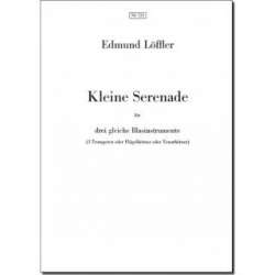 Kleine Serenade für drei gleiche Blasinstrumente - Edmund Löffler