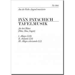Tafelmusik für drei Bläser - Ivan Patachich