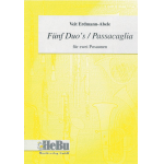 Passacaglia / Fünf Duos  für 2 Posaunen - Veit Erdmann-Abele