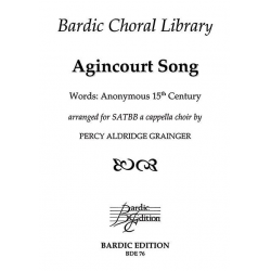 Agincourt Song - Percy Aldridge Grainger