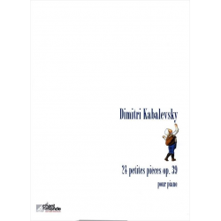 AJ42 24 petites pièces op.39 pour piano - Dmitri Kabalewski