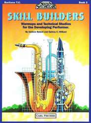 Skill Builders - Book 2 - Baritone TC - Andrew Balent / Arr. Quincy C. Hilliard
