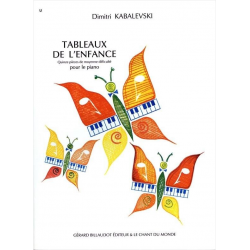 Tableaux d'enfance : 15 pièces de - Dmitri Kabalewski