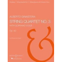 Streichquartett Nr. 3 op. 40 - Alberto Ginastera