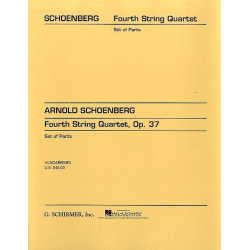 String Quartet No. 4, Op. 37 - Arnold Schönberg