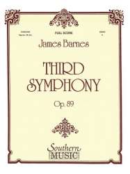 Third Symphony Op 89 - James Barnes
