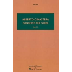 Concerto per Corde op. 33 - Alberto Ginastera