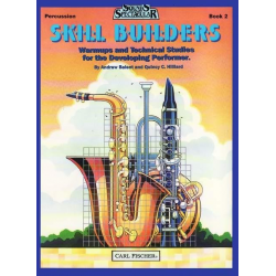 Skill Builders - Book 2 (Percussion) - Andrew Balent / Arr. Quincy C. Hilliard