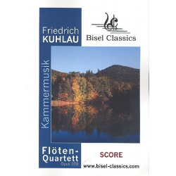 Quartett op.103 für 4 Flöten - Friedrich Daniel Rudolph Kuhlau