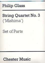 String quartet no.3,  parts - Philip Glass