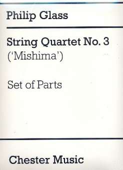 String quartet no.3,  parts