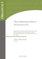 Konzert G-Dur : für Cembalo - Wilhelm Friedemann Bach