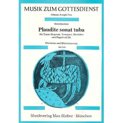 Plaudite sonat tuba - für Tenor (Sopran), - Johann Joseph Fux