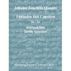 Fantasien und Capricen - Johann Joachim Quantz