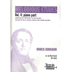 Melodious Etudes vol.4 : for - Marco Bordogni