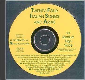 24 Italian Songs & Arias - CD