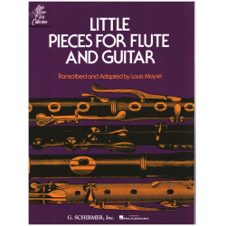Little Pieces for Flute and Guitar - Diverse / Arr. Louis Moyse