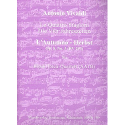Konzert op.8,3 RV293 aus Die vier Jahreszeiten - Antonio Vivaldi