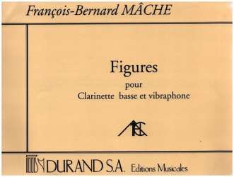Figures für Bassklarinette und Vibraphon - Franc-Bernard Mache