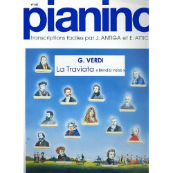 Brindi Valse du La Traviata pour piano - Giuseppe Verdi