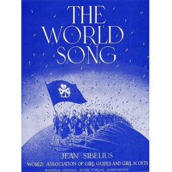 THE WORLD SONG OP.91B : FOR VOICE - Jean Sibelius