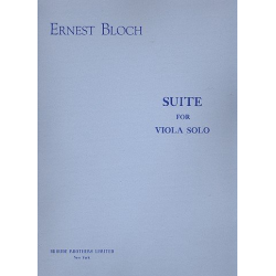 Suite für Viola - Ernest Bloch