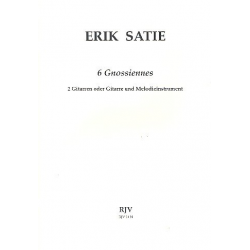 6 Gnossiennes für 2 Gitarren - Erik Satie