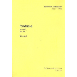 Fantasie op.95 für Orgel - Salomon Jadassohn