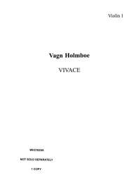 Vivace - Tempo di Ardeleana - Vagn Holmboe