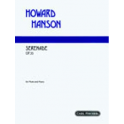 Serenade op.35 : für flute and piano - Howard Hanson
