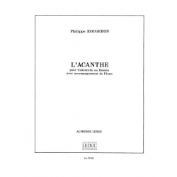 L'Acanthe : pour violoncelle (basson) - Philippe Rougeron