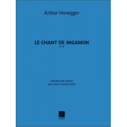 Chant de Nigamon H16 pour orchestre - Arthur Honegger