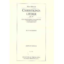 Christkindlieder op.92 - Max Bruch
