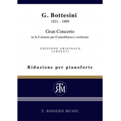 Konzert fis-Moll Nr.1 für Kontrabass und Orchester - Giovanni Bottesini